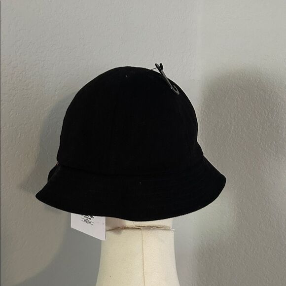 Herschel Supply Co, Henderson Bucket Hat, Black Denim, Size Small/Medium - Picture 2 of 7